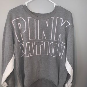 Pink sweatshirt